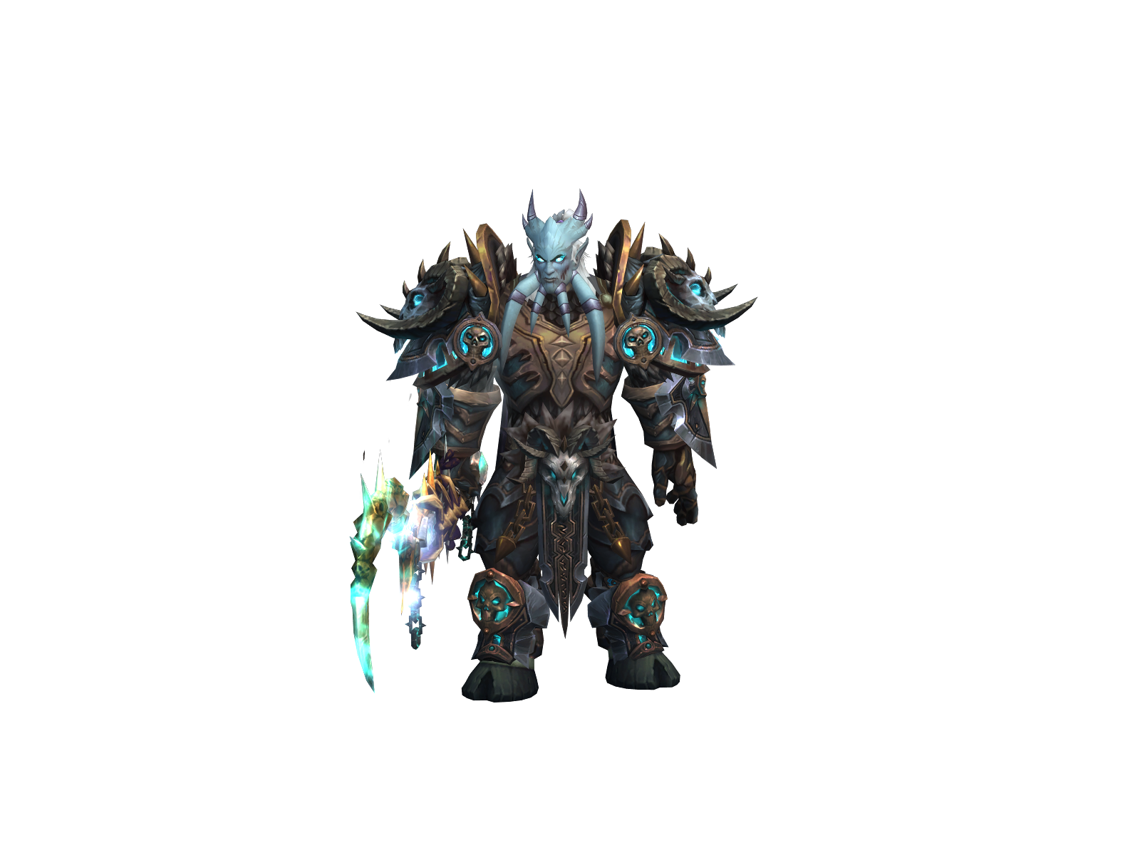 Bonegripper 3D character render