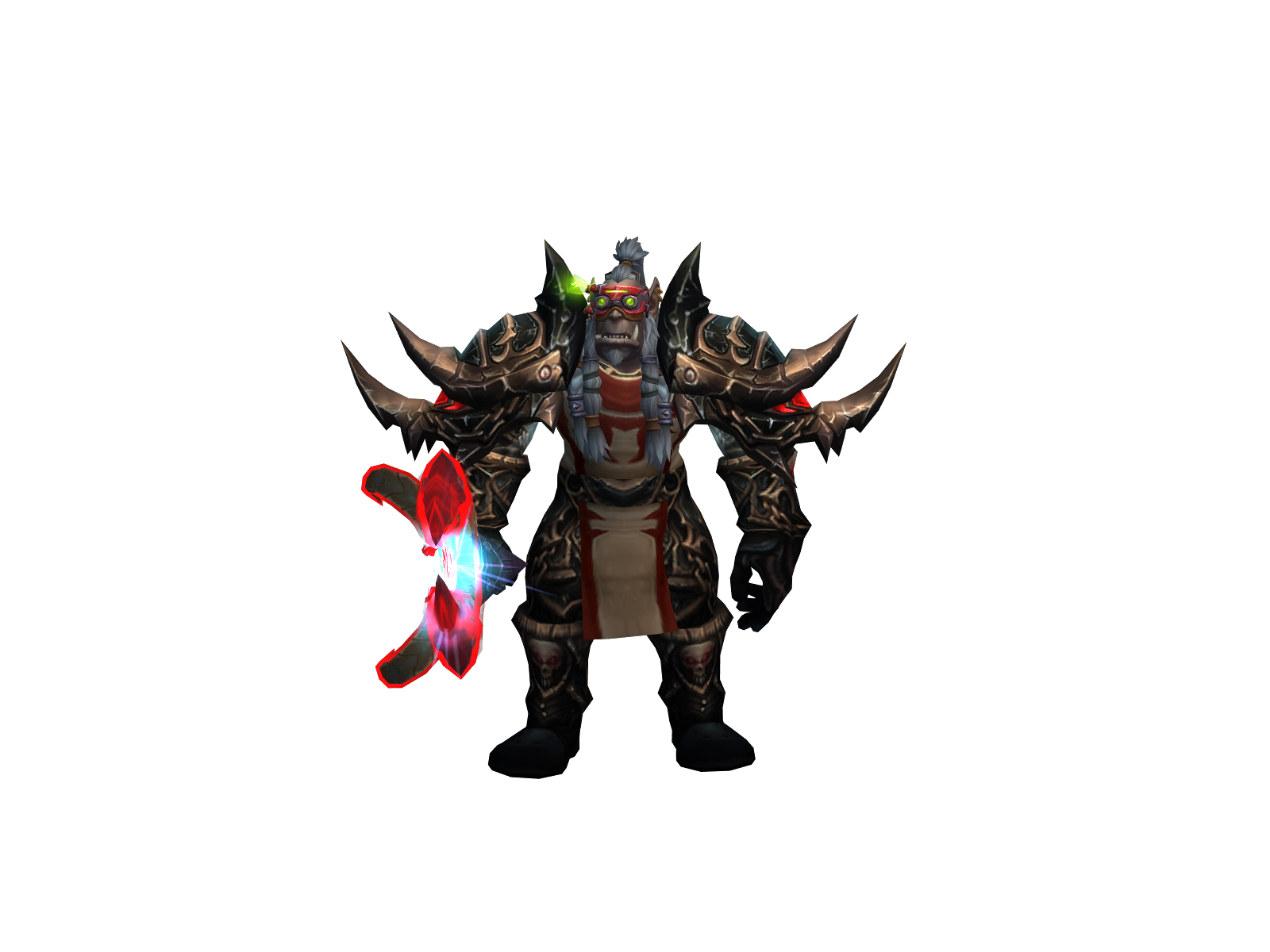 Blightworn 3D character render