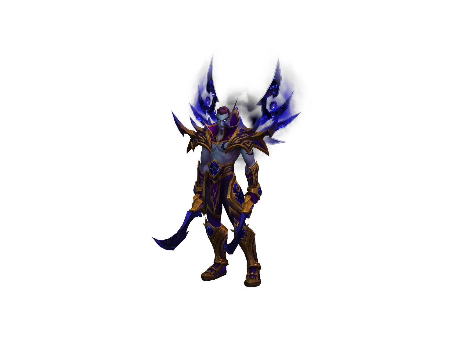 Voidreave 3D character render