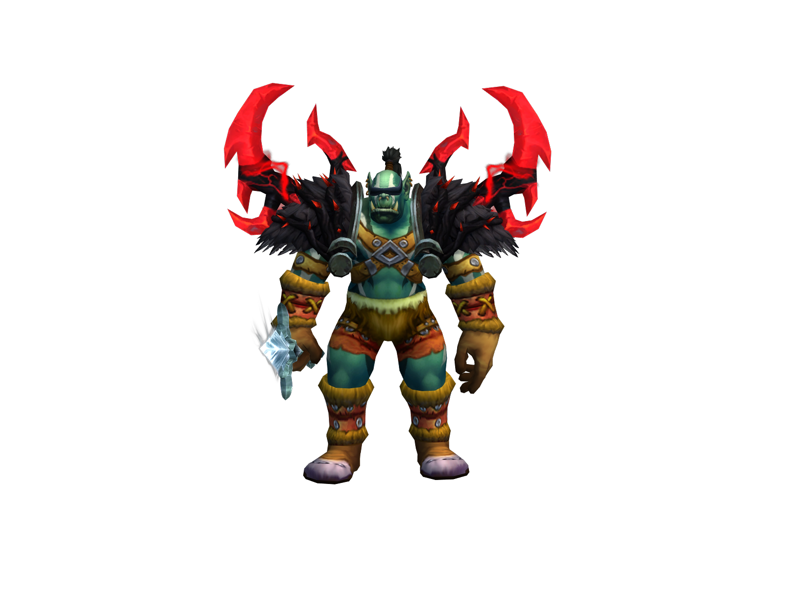 Xreaf 3D character render
