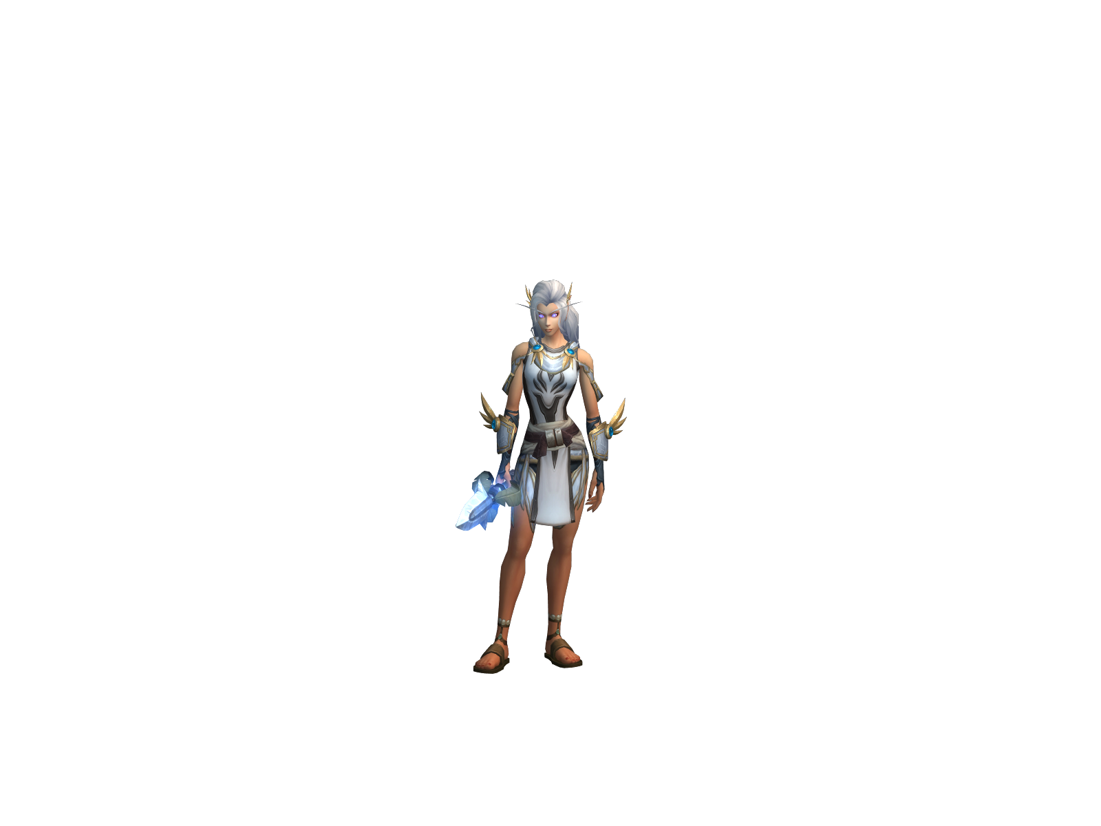 Reace 3D character render