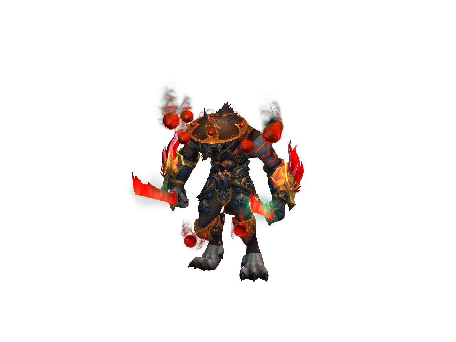 Finfangfoom 3D character render