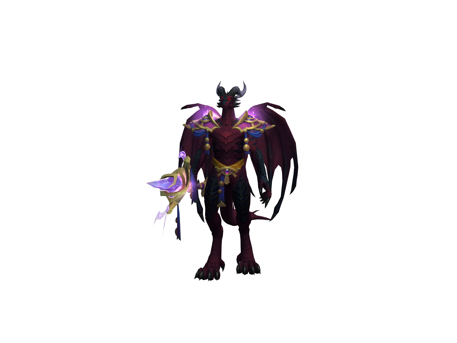 Sorcerous 3D character render
