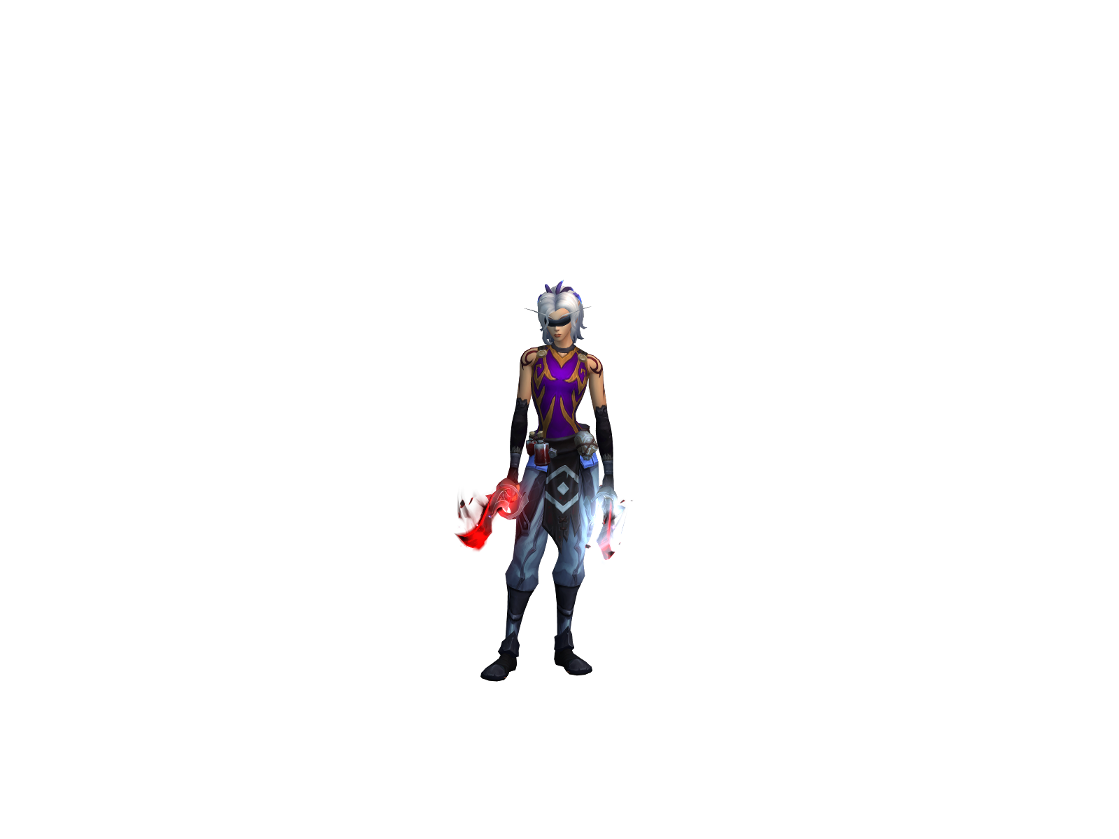 Blooddrainn 3D character render