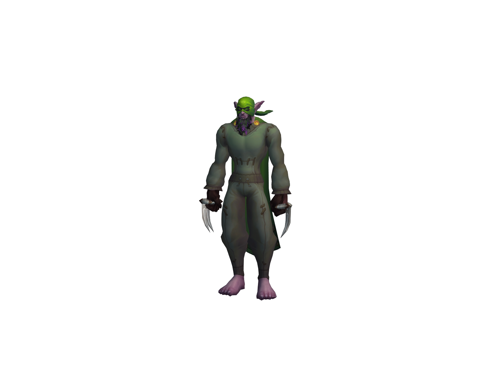 Woodlandik 3D character render