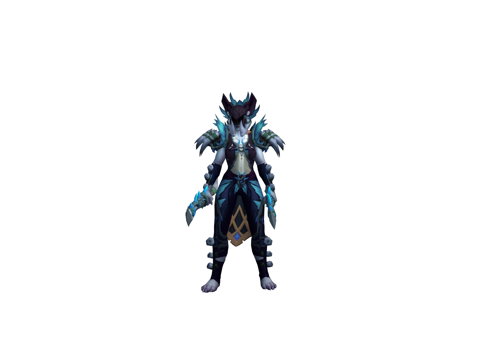 Shajuri 3D character render
