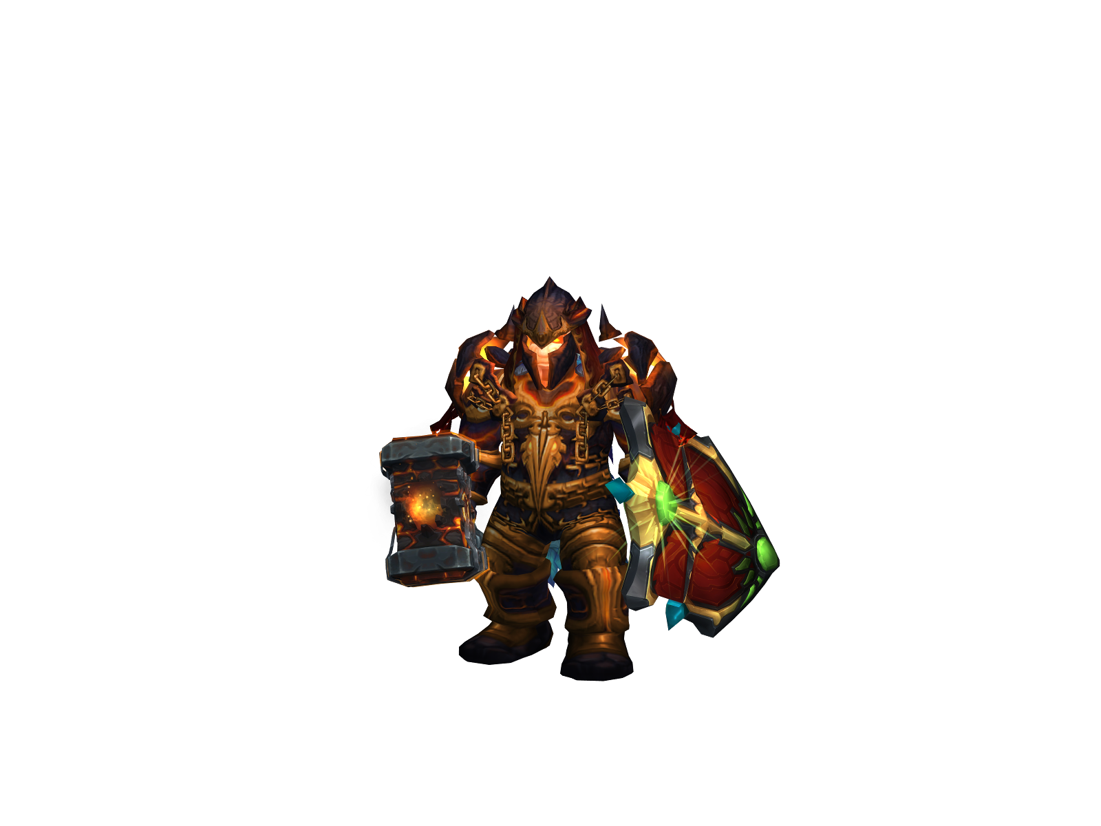 Dizzyshaman 3D character render
