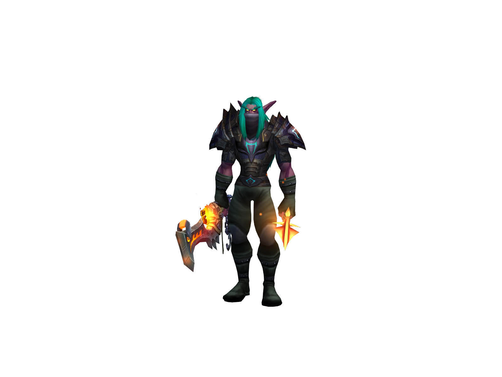 Hexreaper 3D character render