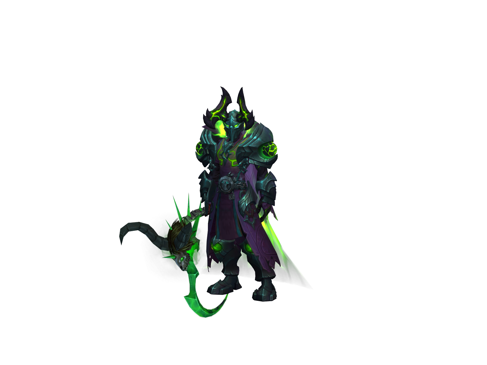 Akhenath 3D character render