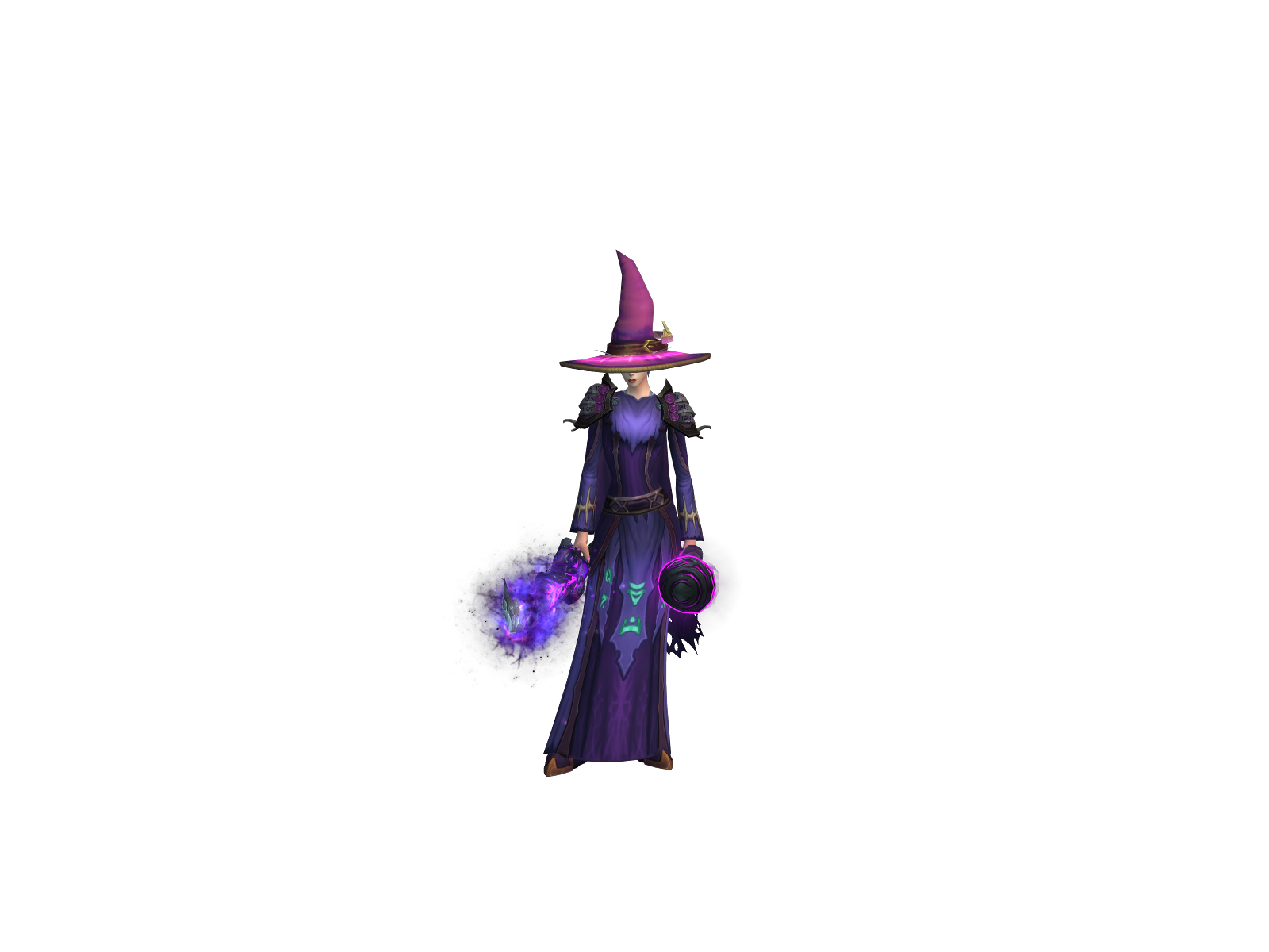 Flaxmage 3D character render