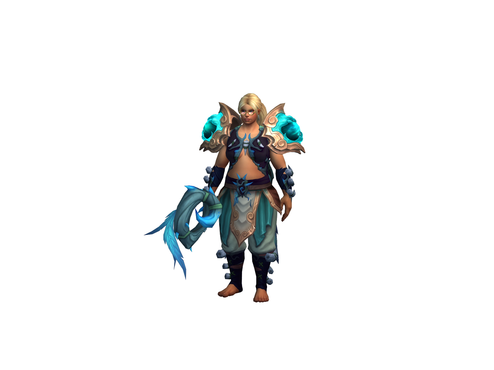 Beàns 3D character render