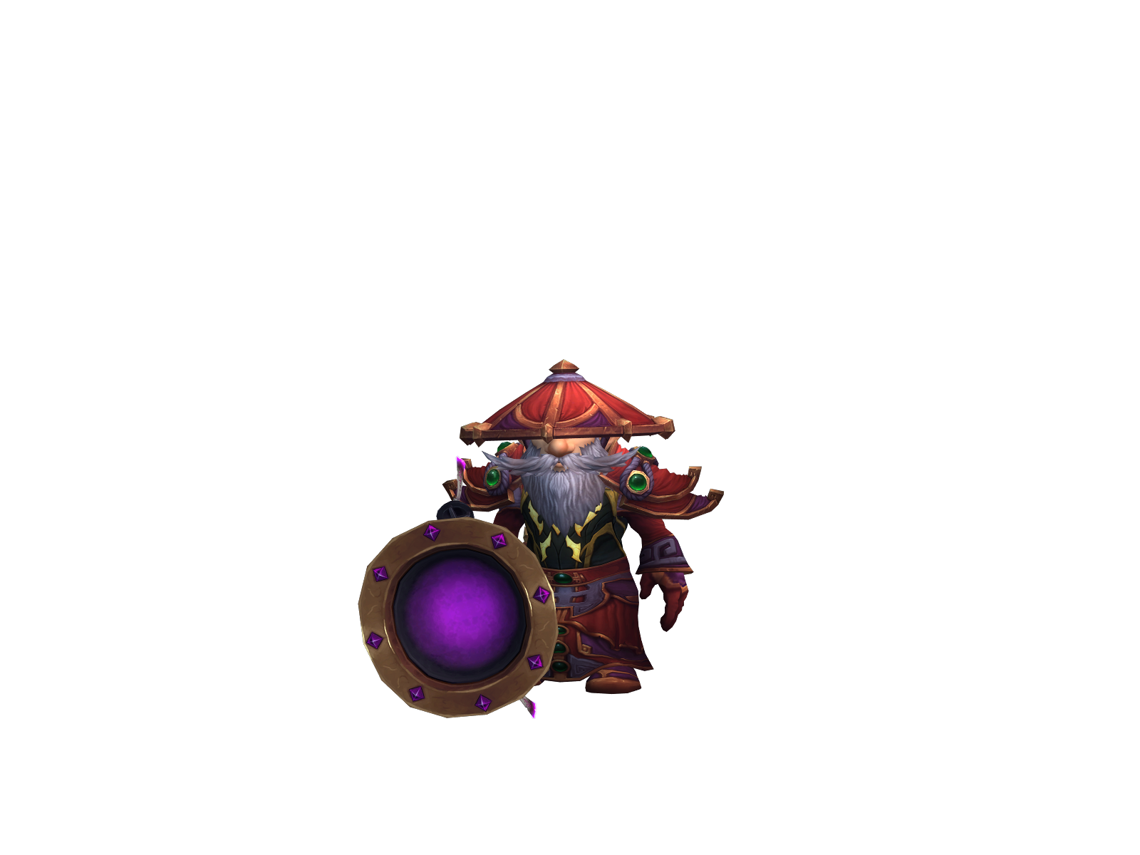 Randompreest 3D character render