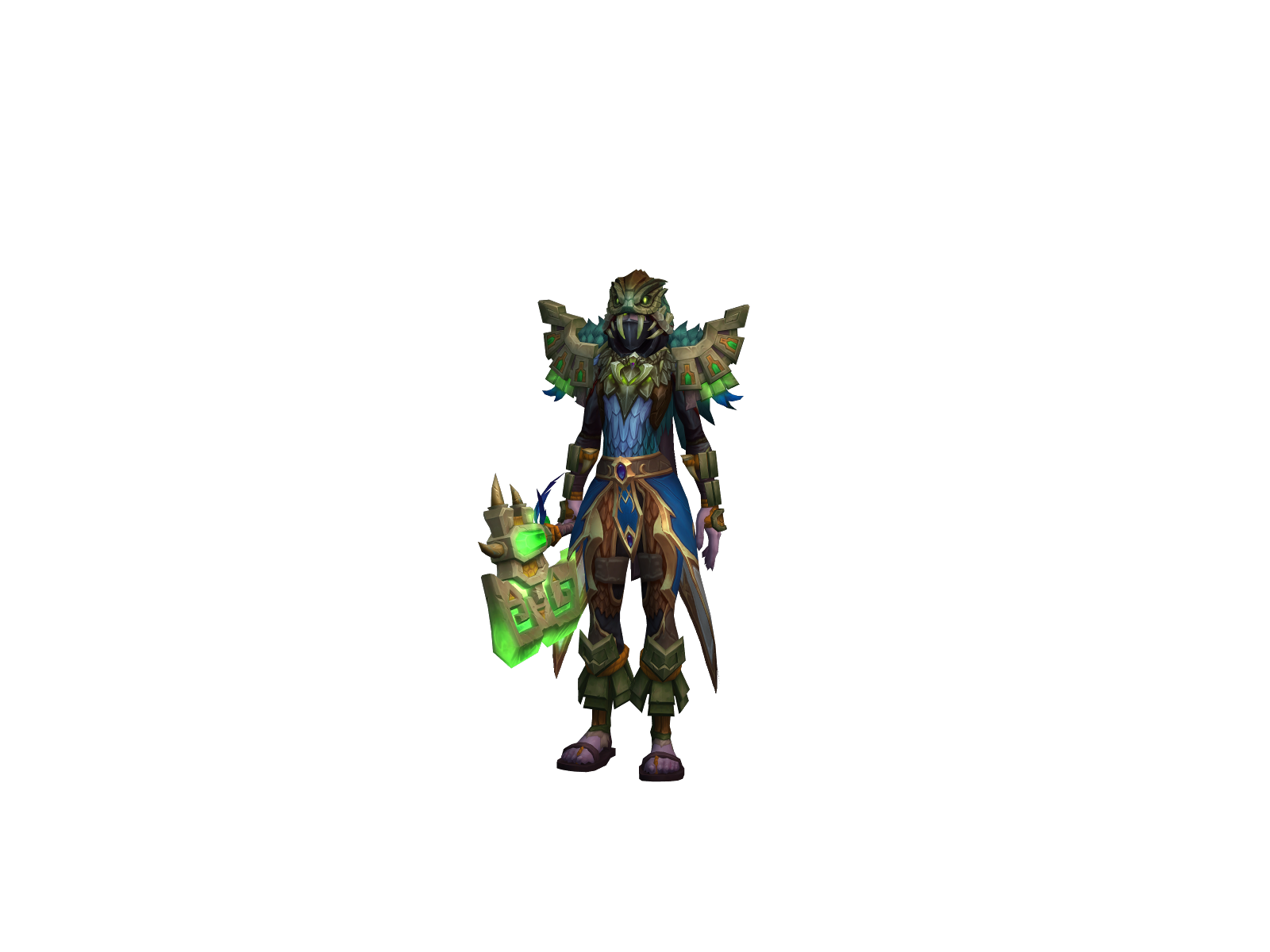 Cinnamonster 3D character render