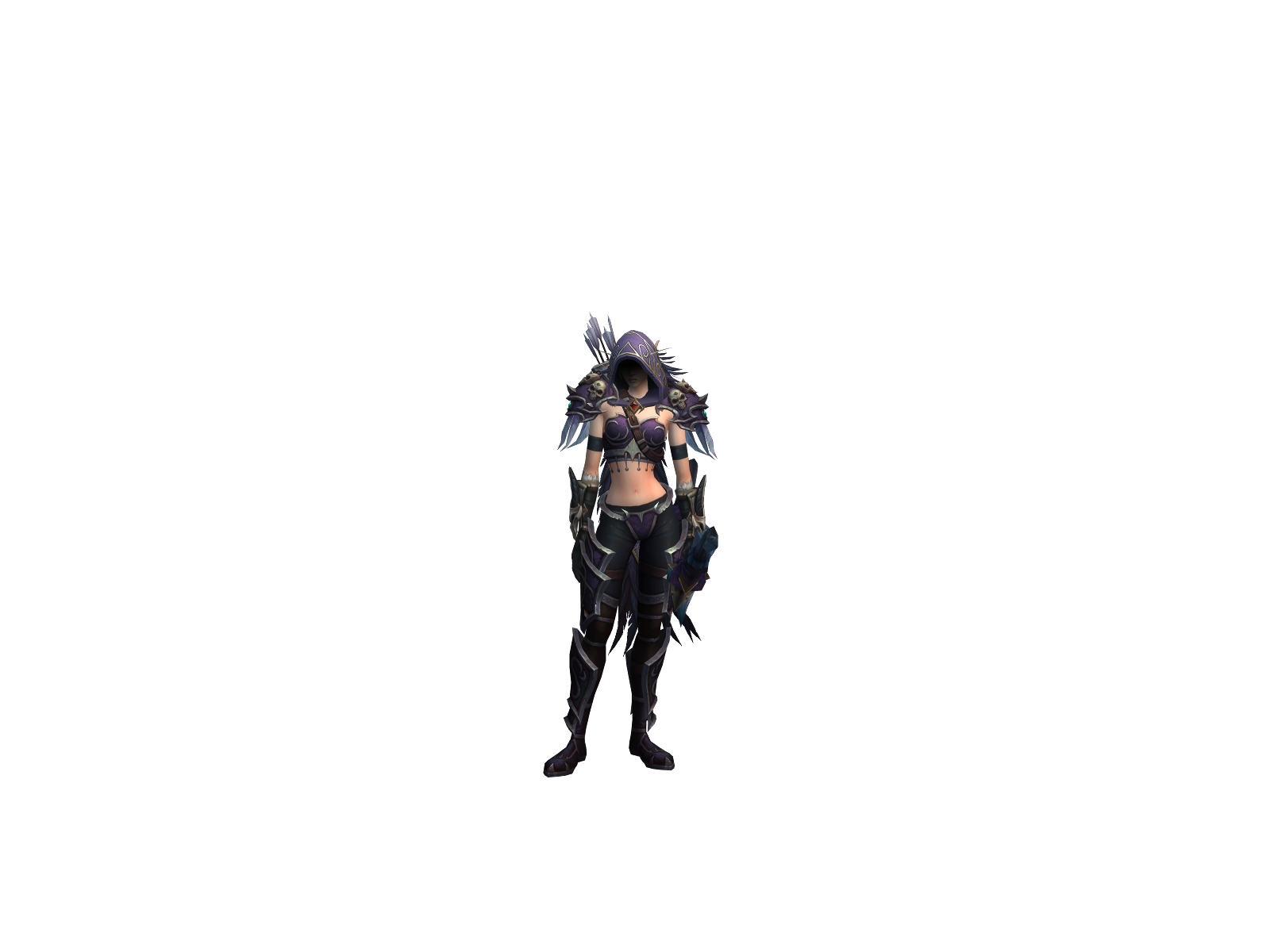 Maoke 3D character render