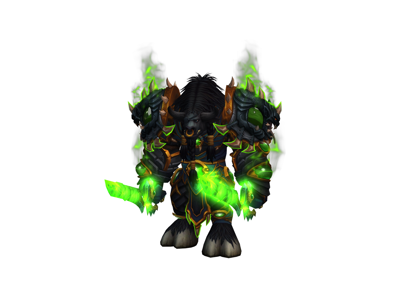 Sneakybull 3D character render