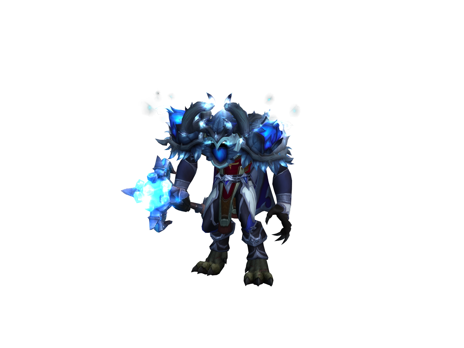 Phalron 3D character render
