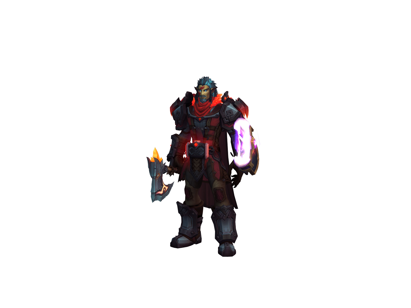 Amarôkk 3D character render