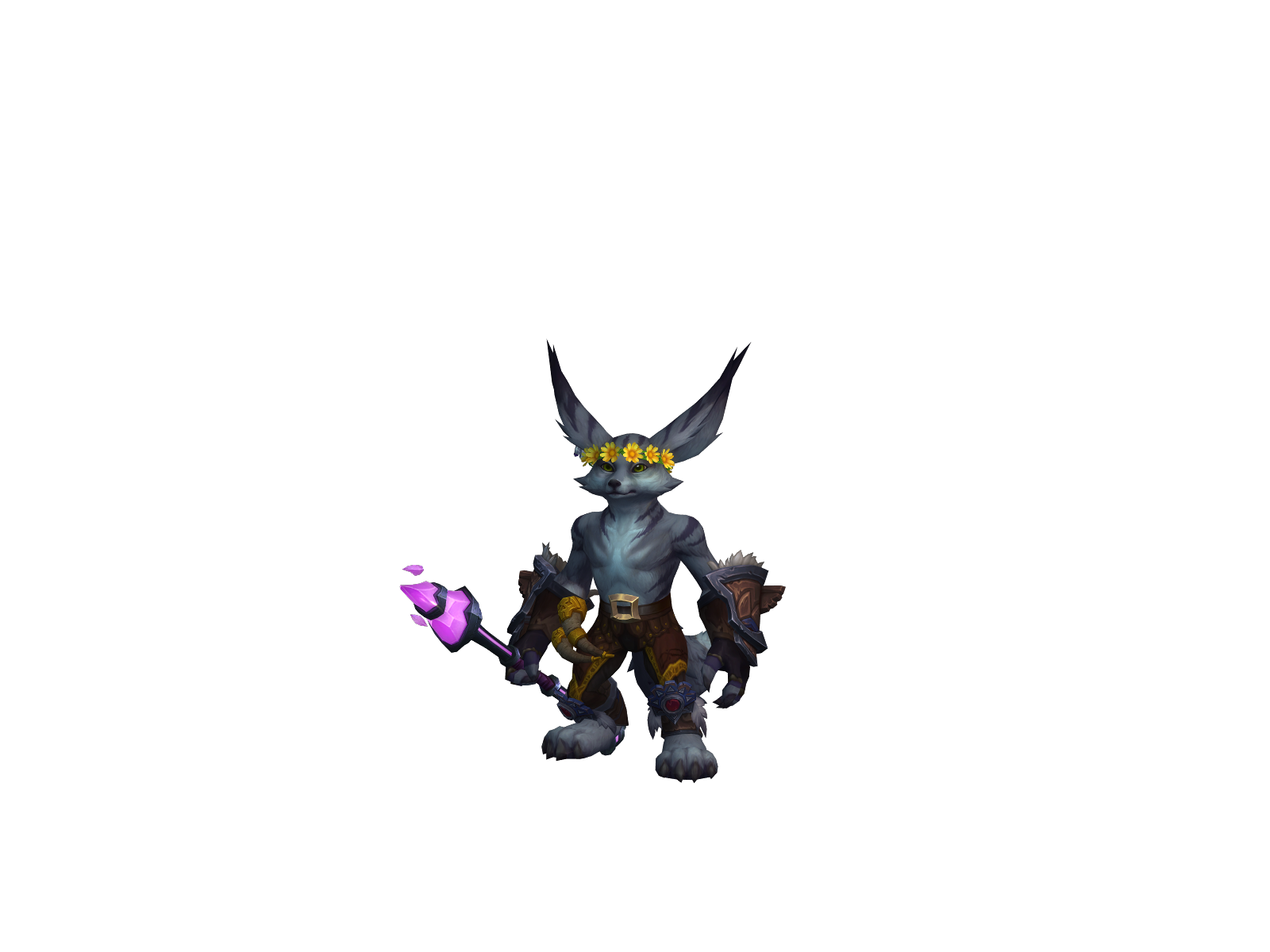 Silkysilky 3D character render