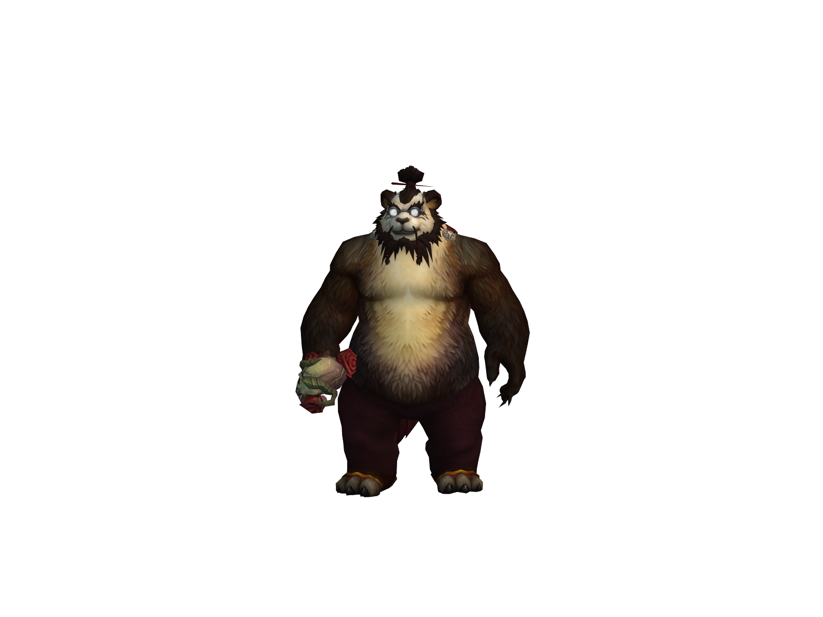 Hypercopium 3D character render