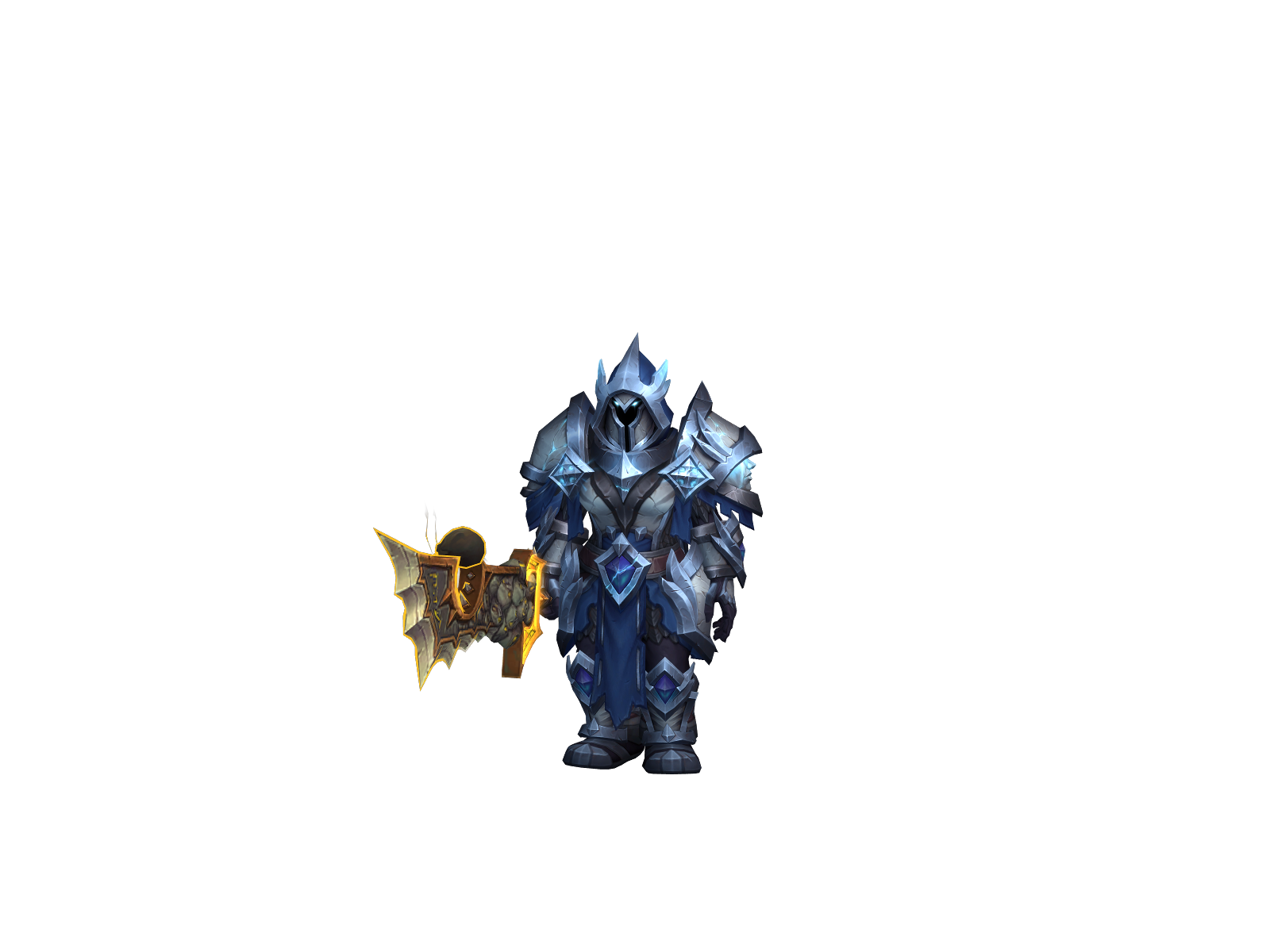 Thrashmight 3D character render
