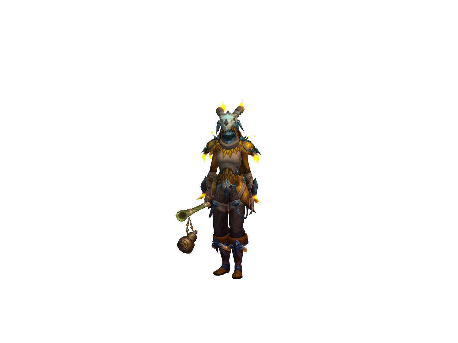 Skymonge 3D character render