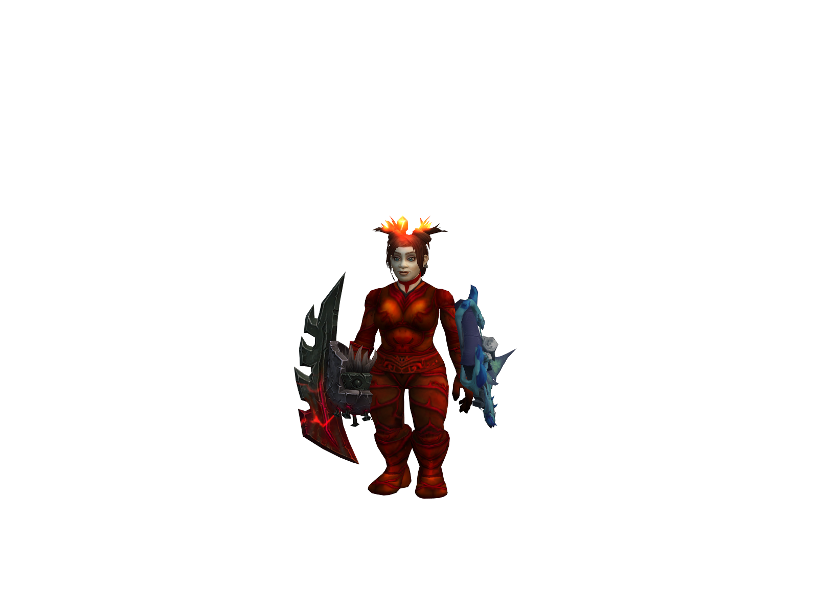 Alaiga 3D character render