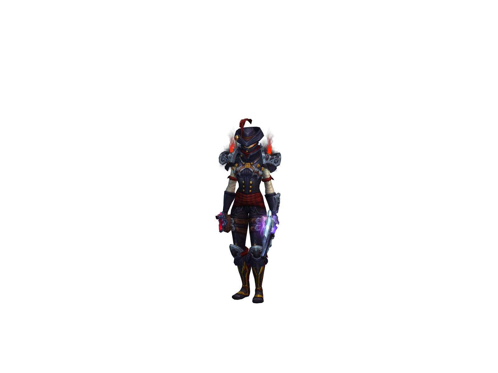 Aromatics 3D character render