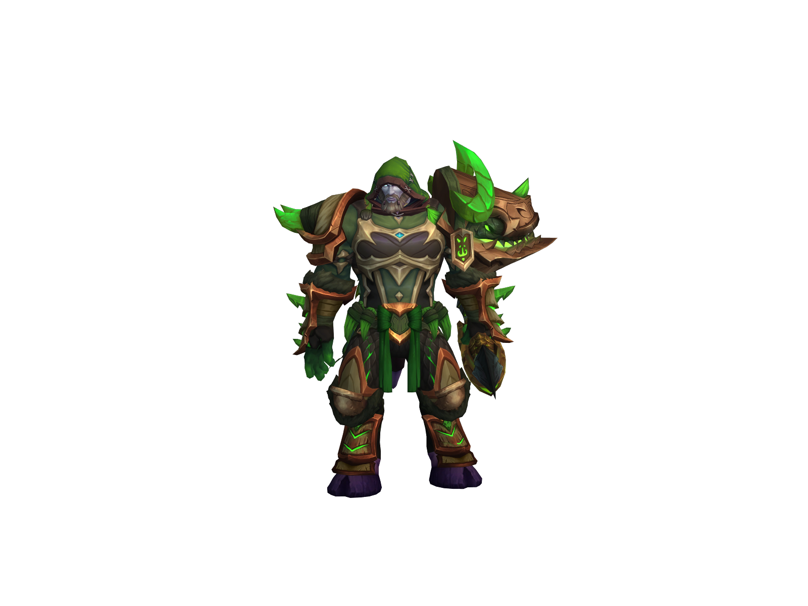 Achor 3D character render