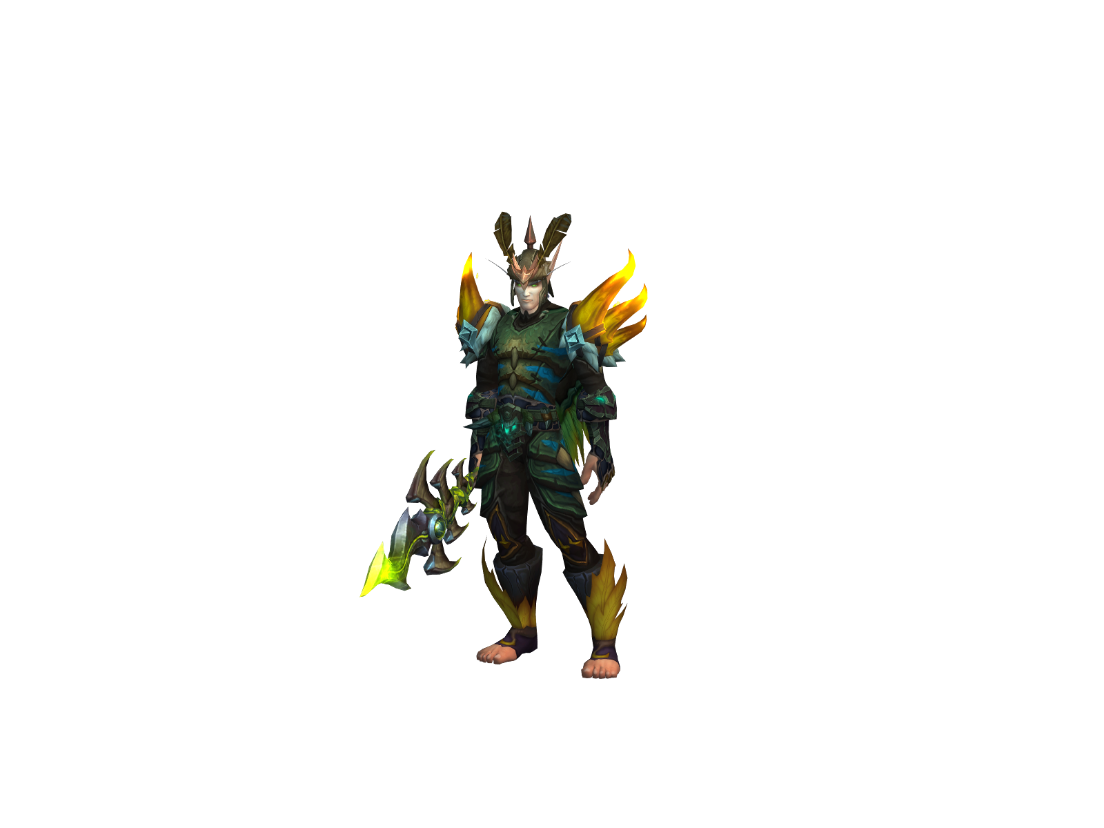 Luxnocis 3D character render