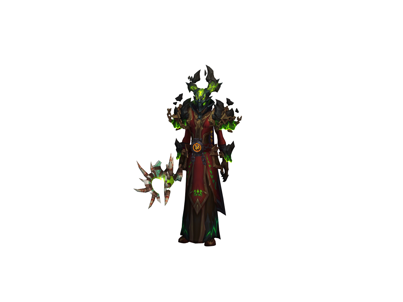 Cozyferret 3D character render