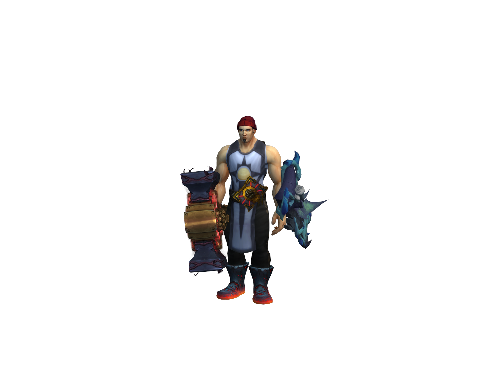 Oguu 3D character render
