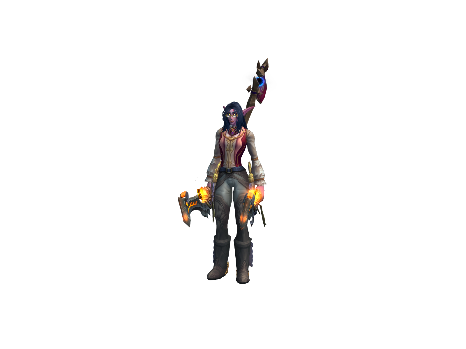 Fotmcuck 3D character render