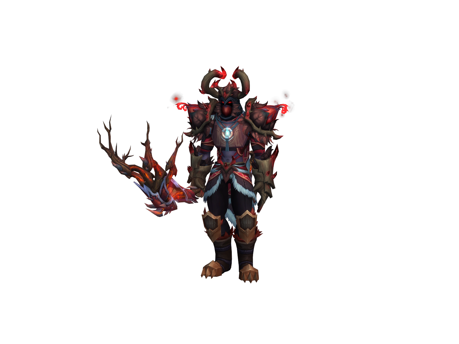Chimaran 3D character render