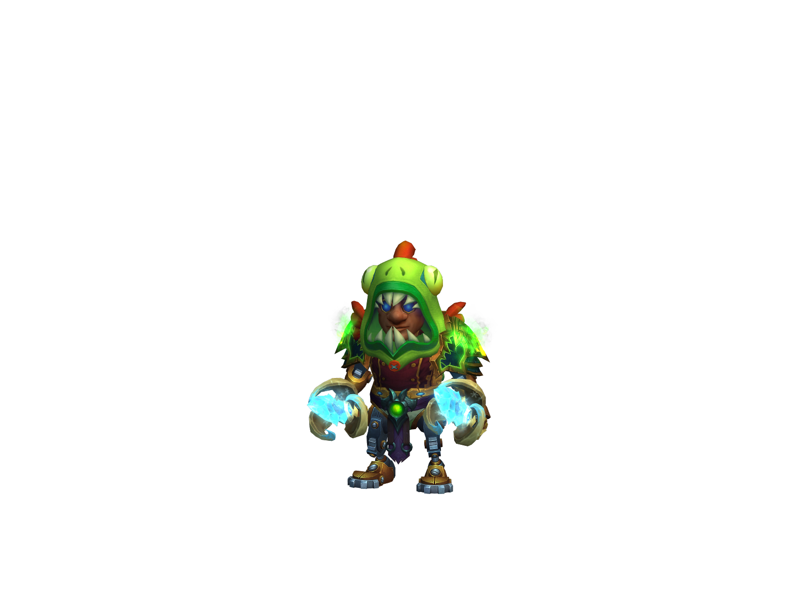 Ohlolhai 3D character render