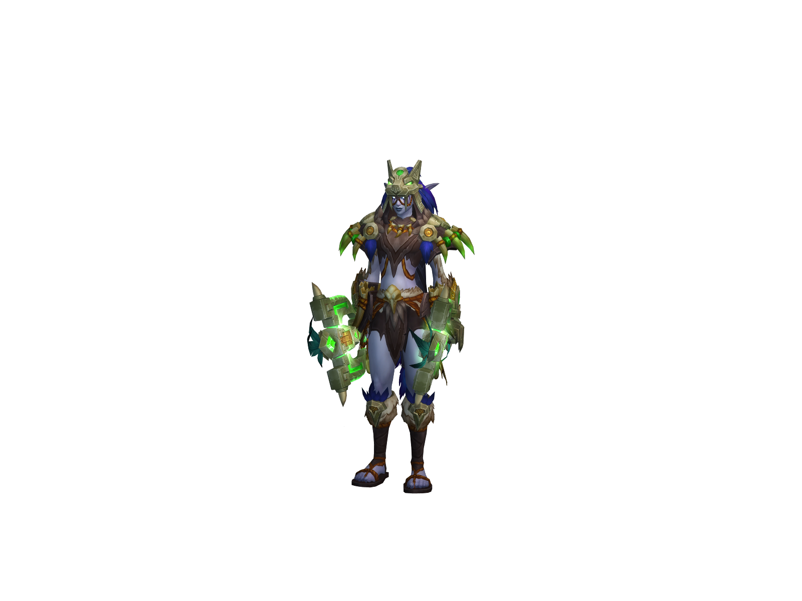 Taboo 3D character render