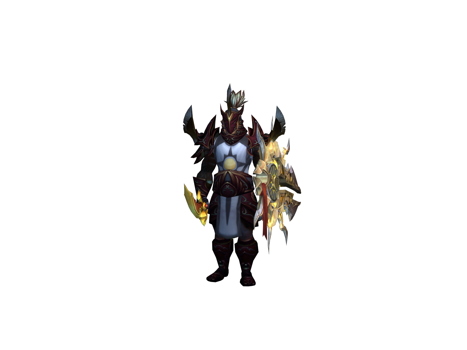 Heoruvard 3D character render