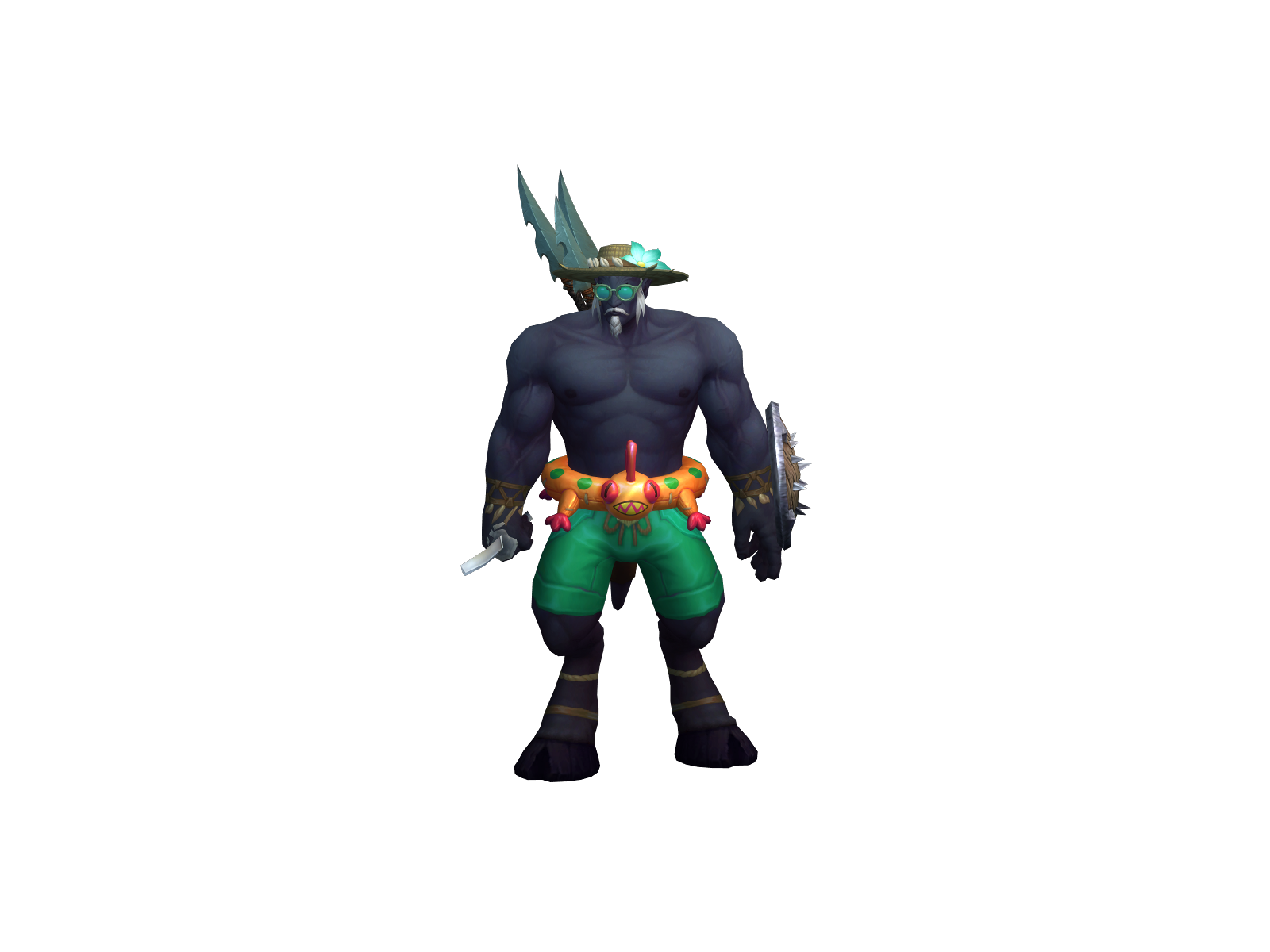 Tisnick 3D character render