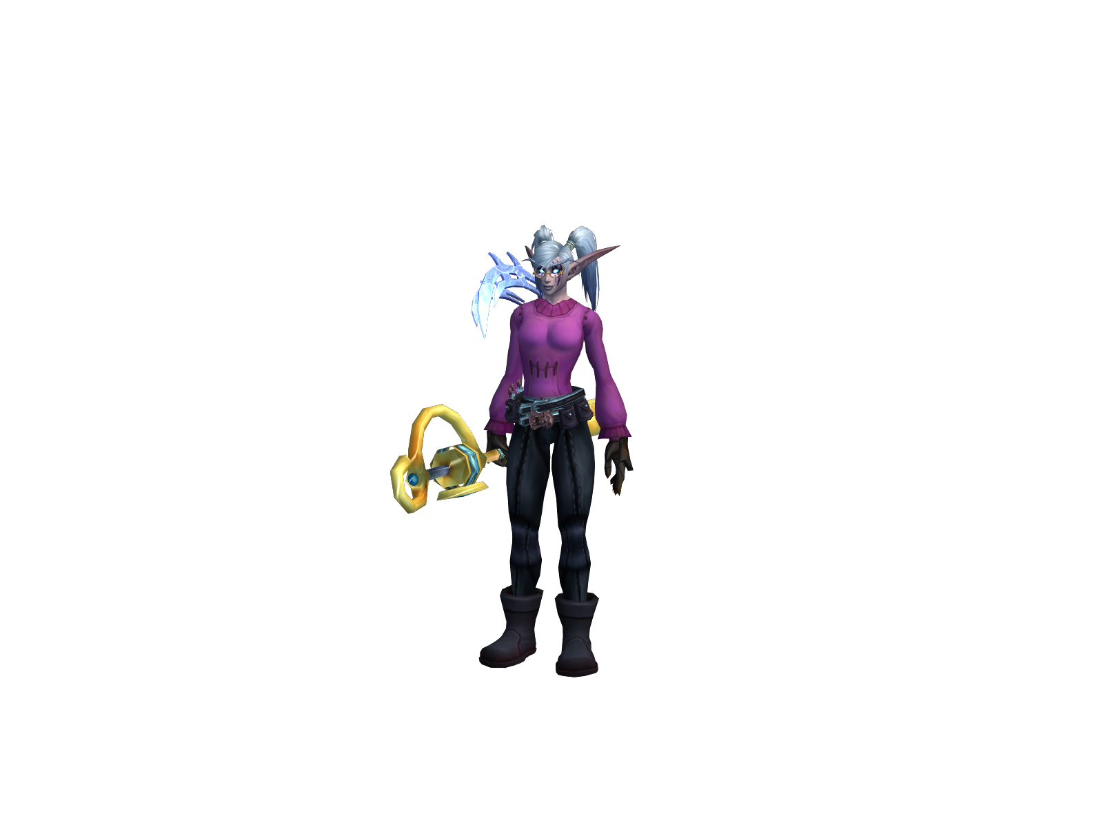 Nostkills 3D character render