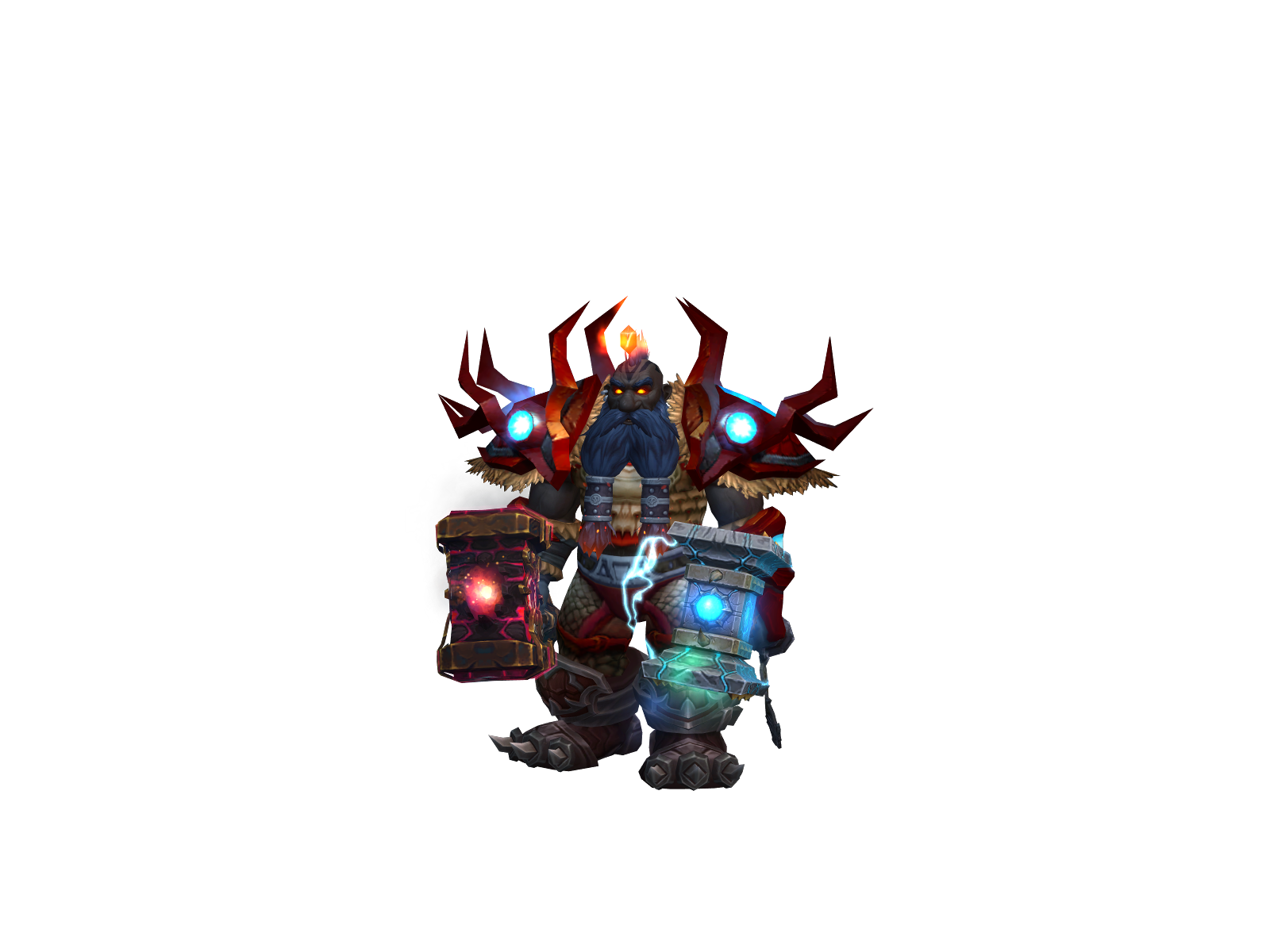 Turboneg 3D character render