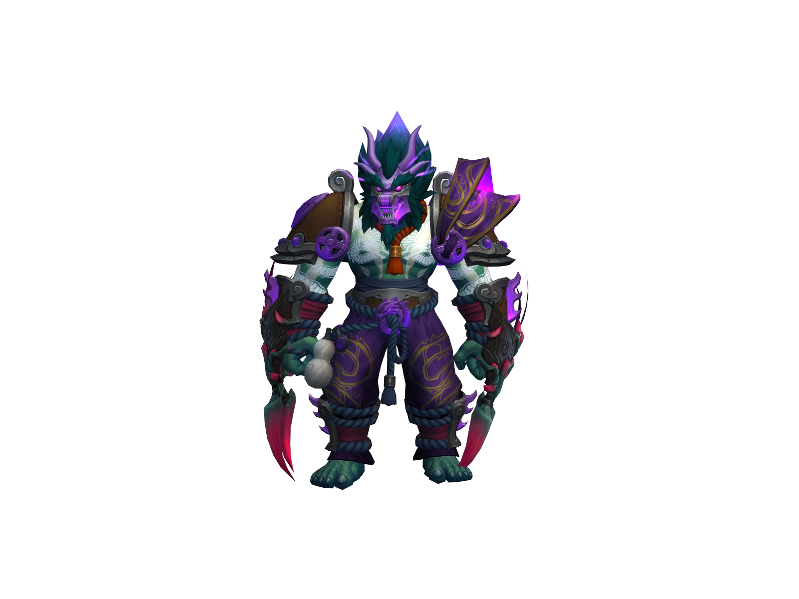 Furyfisting 3D character render