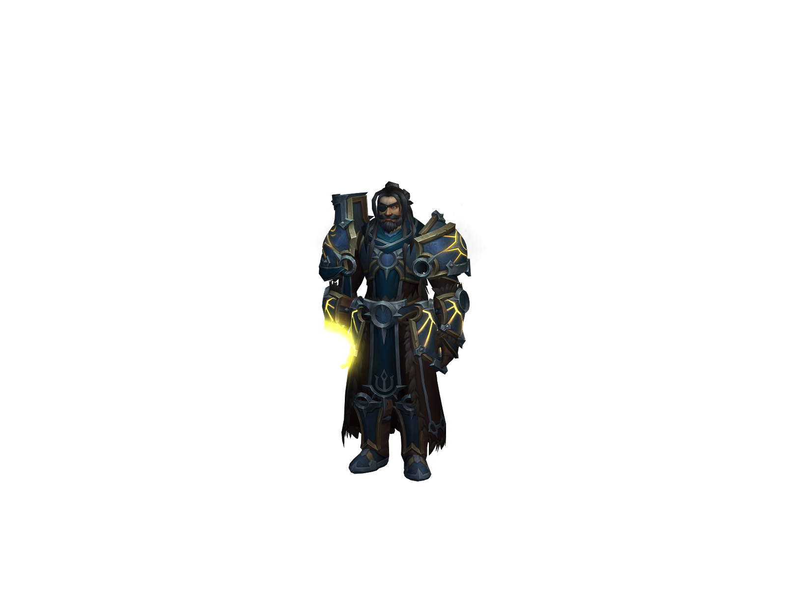 Basuti 3D character render