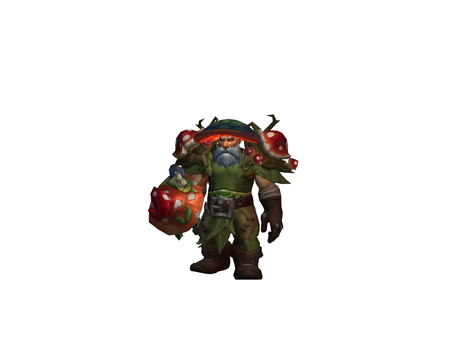 Conciliator 3D character render