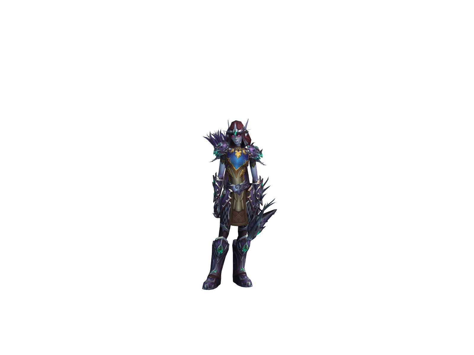 Ellanor 3D character render
