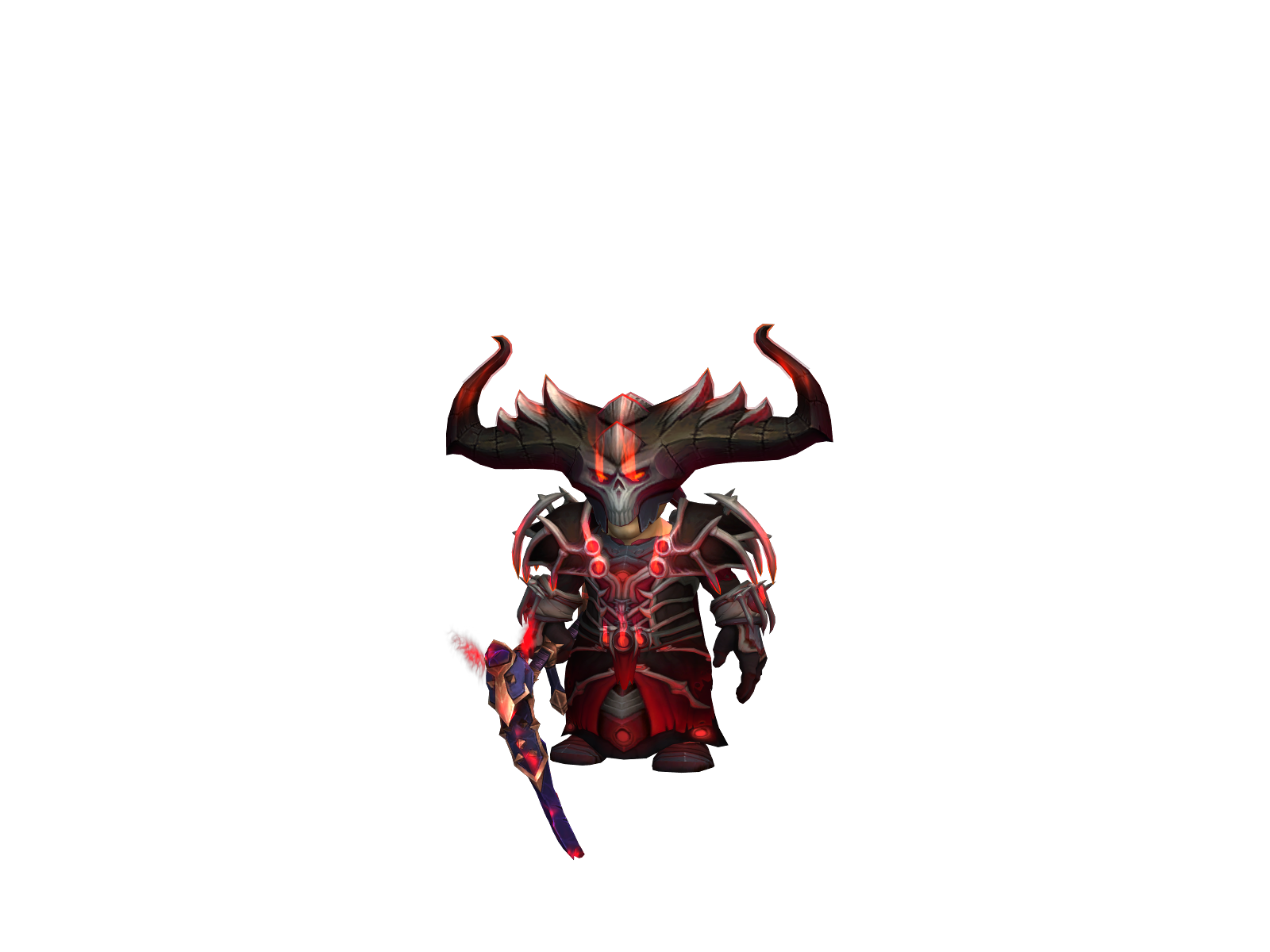 Butterslock 3D character render