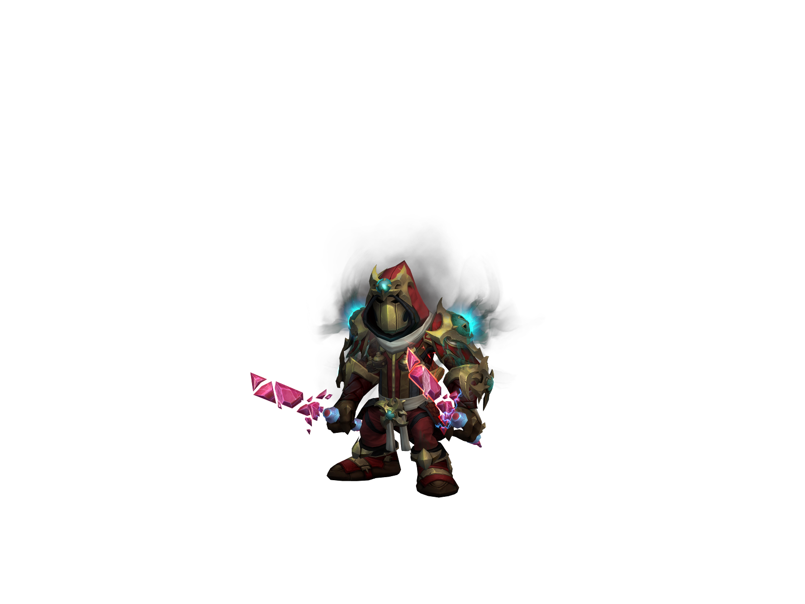 Splitskulls 3D character render
