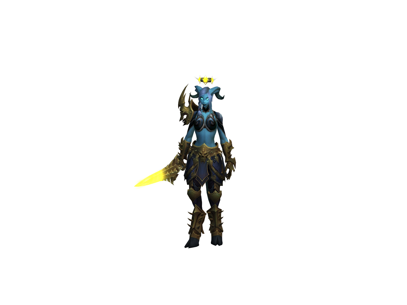 Nimlevara 3D character render