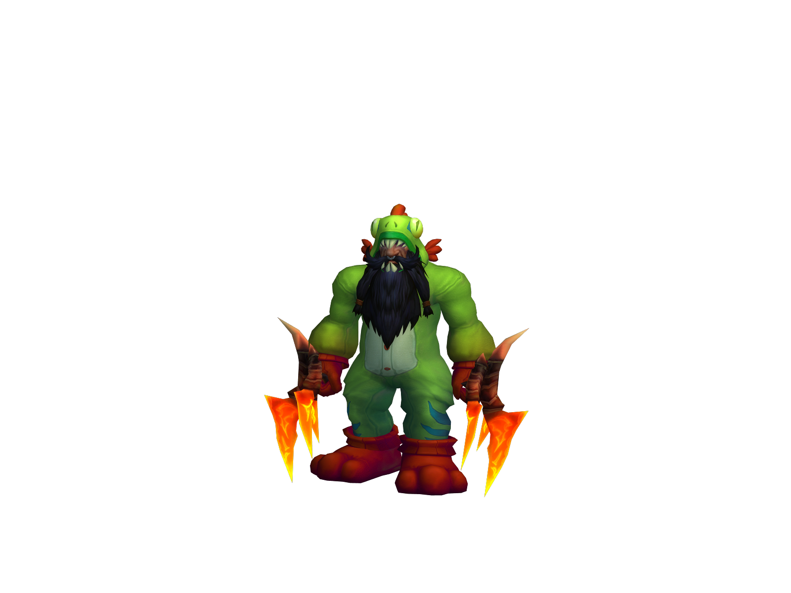 Phobiasham 3D character render
