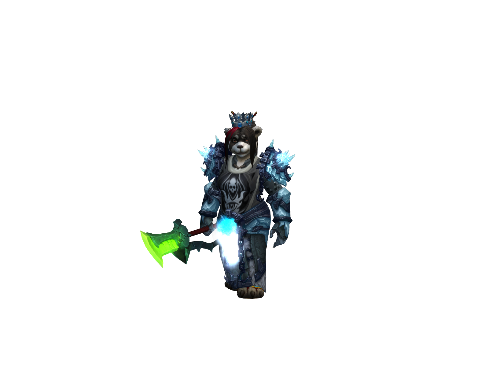 Bingweina 3D character render