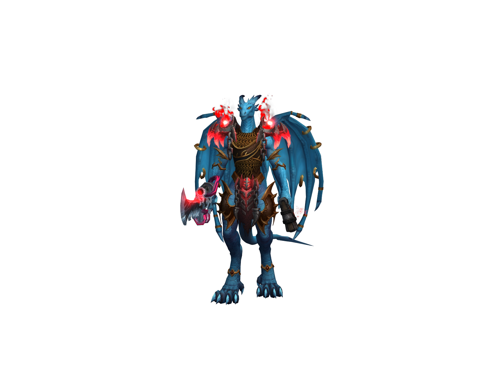 Reyagos 3D character render