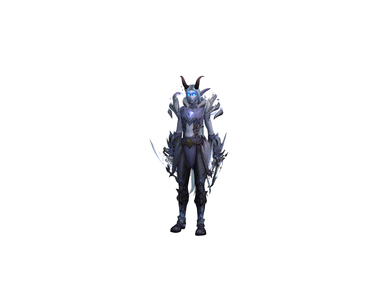 Albinoeagle 3D character render